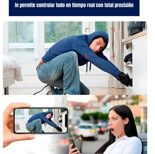 [PAGUE 1, LLEVE 2] PROTECAM360 -  MINI CAMARA ESPÍA WI-FI