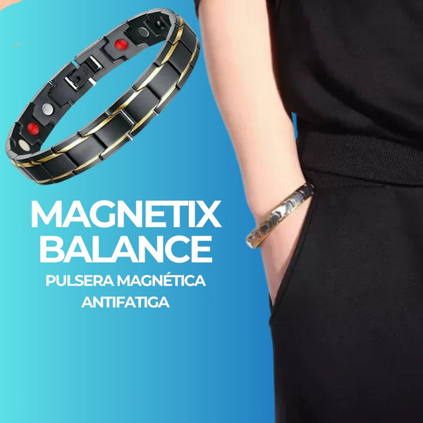 ¡LANZAMIENTO! Magnetix Balance – Pulsera Terapéutica de Acero