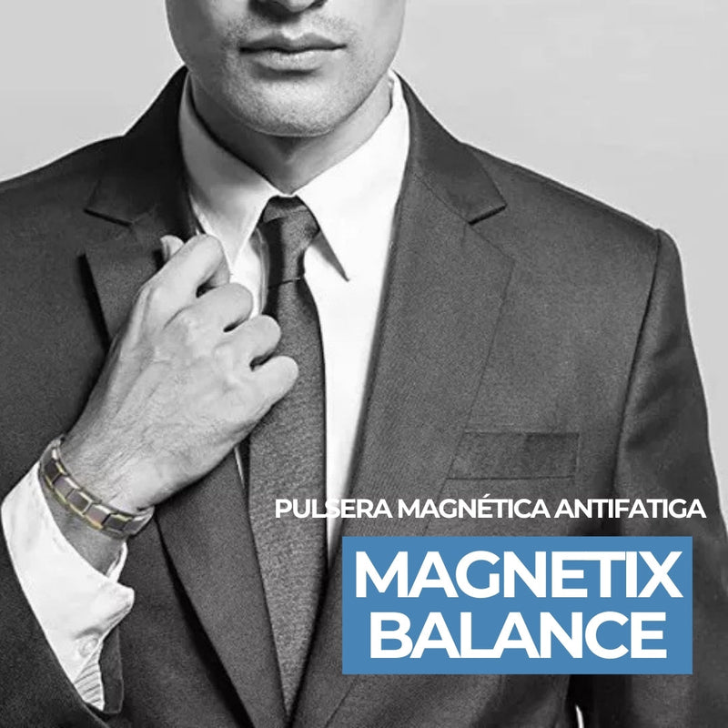 ¡LANZAMIENTO! Magnetix Balance – Pulsera Terapéutica de Acero