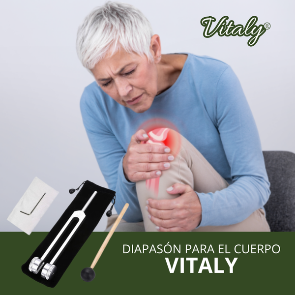 ¡ÚNICO EN COLOMBIA! KIT DIAPASON TERAPEUTICO VITALY