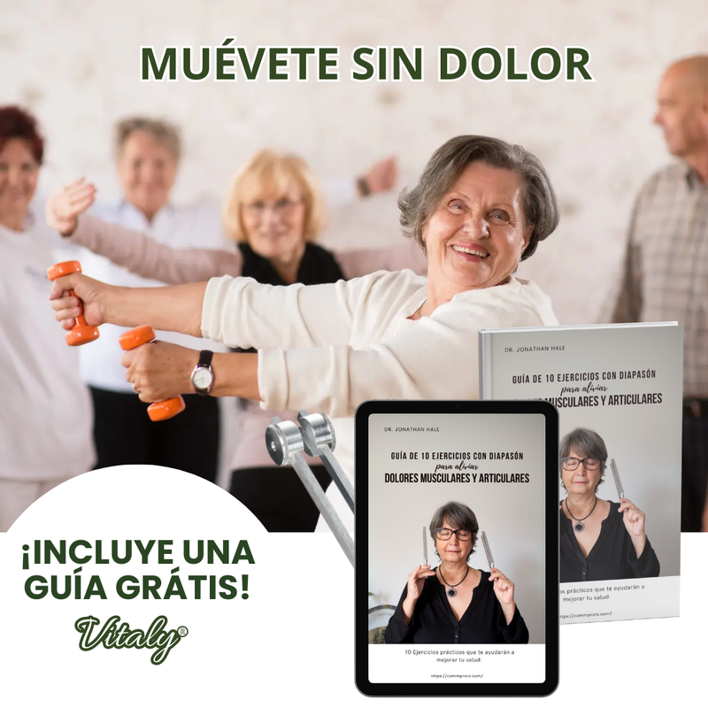 ¡ÚNICO EN COLOMBIA! KIT DIAPASON TERAPEUTICO VITALY