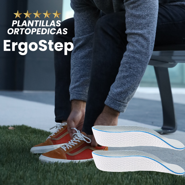 ¡LANZAMIENTO! PACK X3 PLANTILLAS ORTOPEDICAS ERGOSTEP