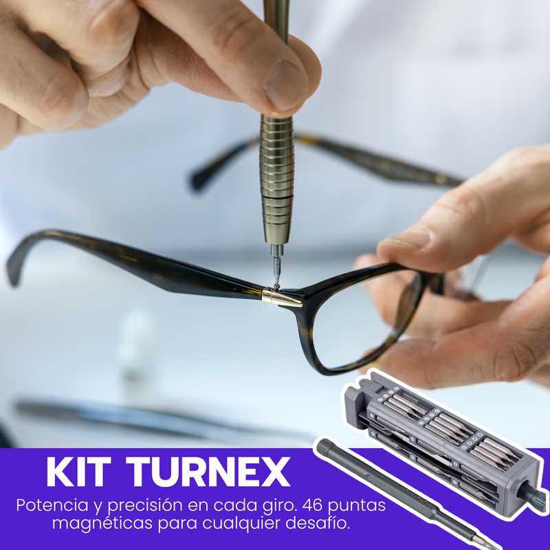 ¡ÚNICO EN COLOMBIA! KIT HERRAMIENTAS TURNEX