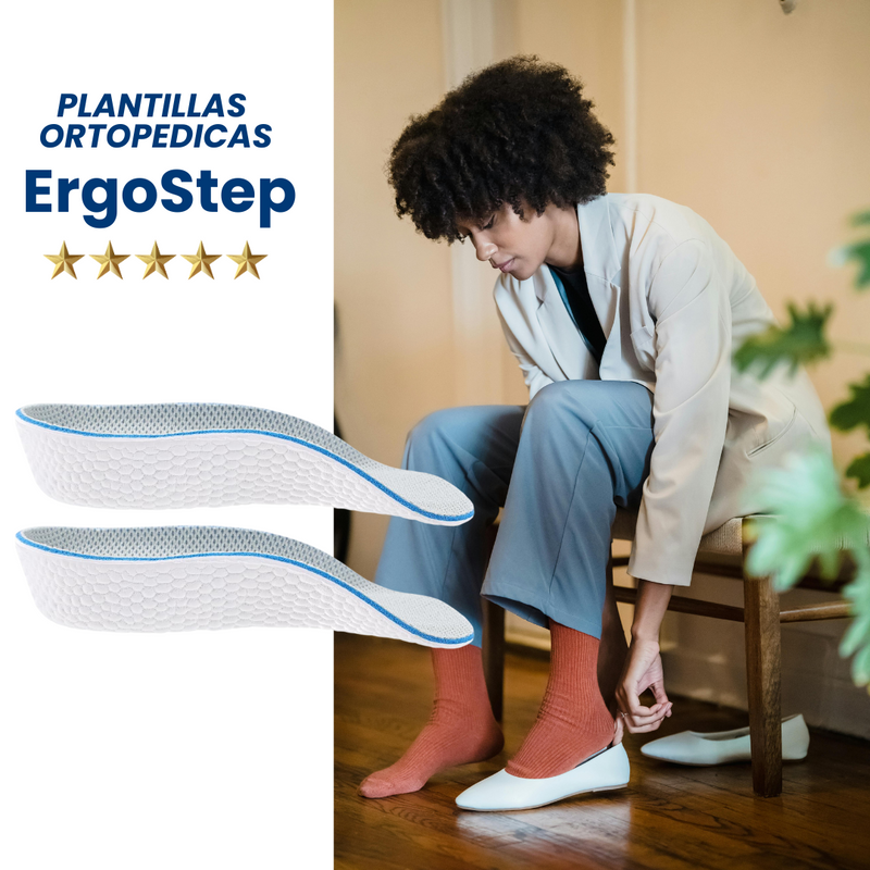 ¡LANZAMIENTO! PACK X3 PLANTILLAS ORTOPEDICAS ERGOSTEP