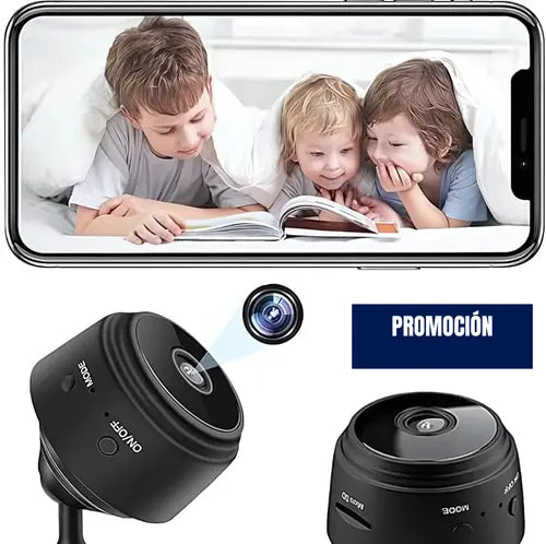 [PAGUE 1, LLEVE 2] PROTECAM360 -  MINI CAMARA ESPÍA WI-FI