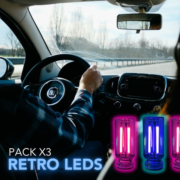 ¡EXCLUSIVO! PACK X3 RETRO LEDS