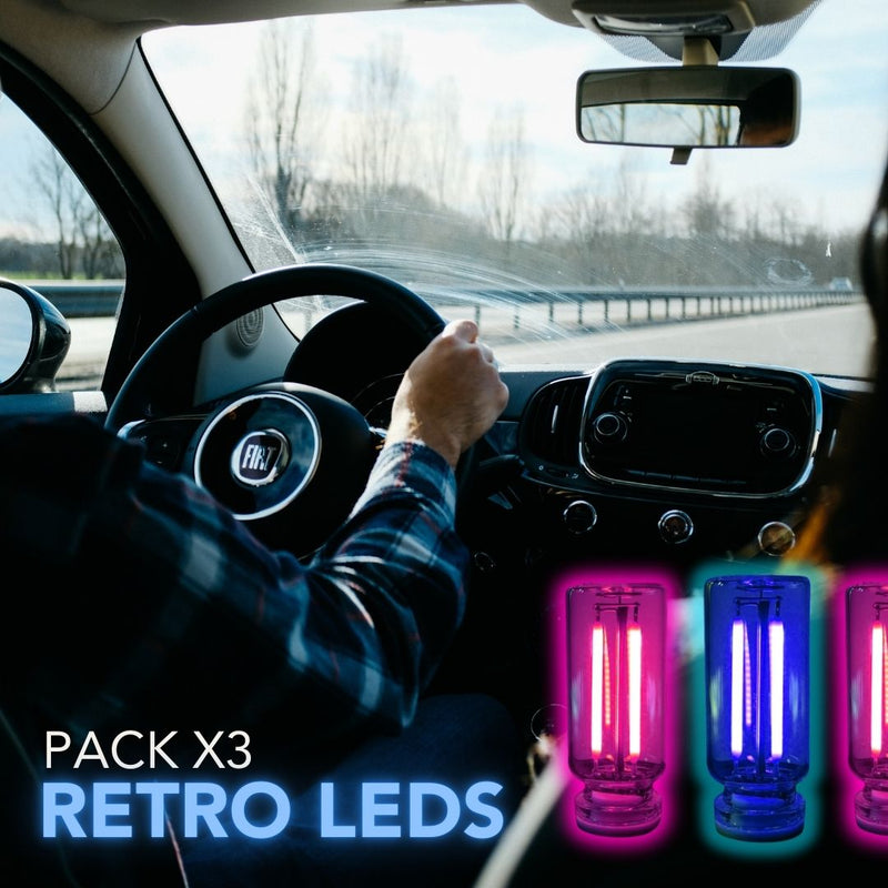 ¡EXCLUSIVO! PACK X3 RETRO LEDS