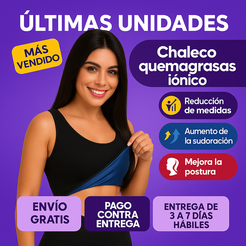 Chaleco Quemagrasas Iónico