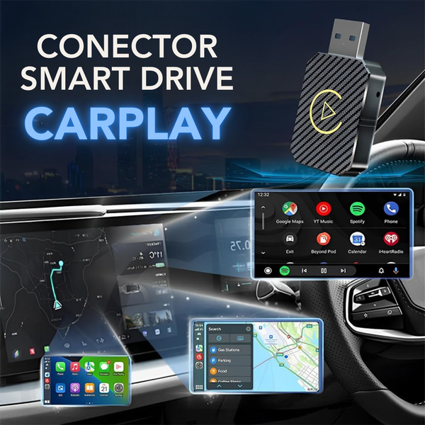 ¡EXCLUSIVO!  Conector SmartDrive  CARPLAY
