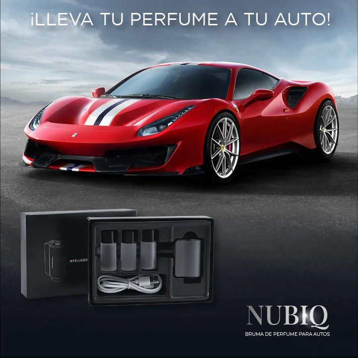 ¡ÚNICO EN COLOMBIA! | NUBIQ – BRUMA DE PERFUME PARA AUTOS