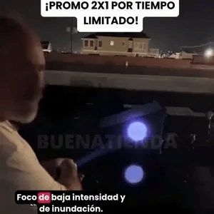 LINTERNA ULTRA POTENTE 2X1 QUE ILUMINA COMO NUNCA 🔦