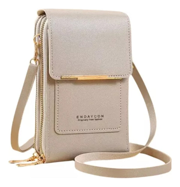 Bolso Billetera Porta Celular Visor Pan